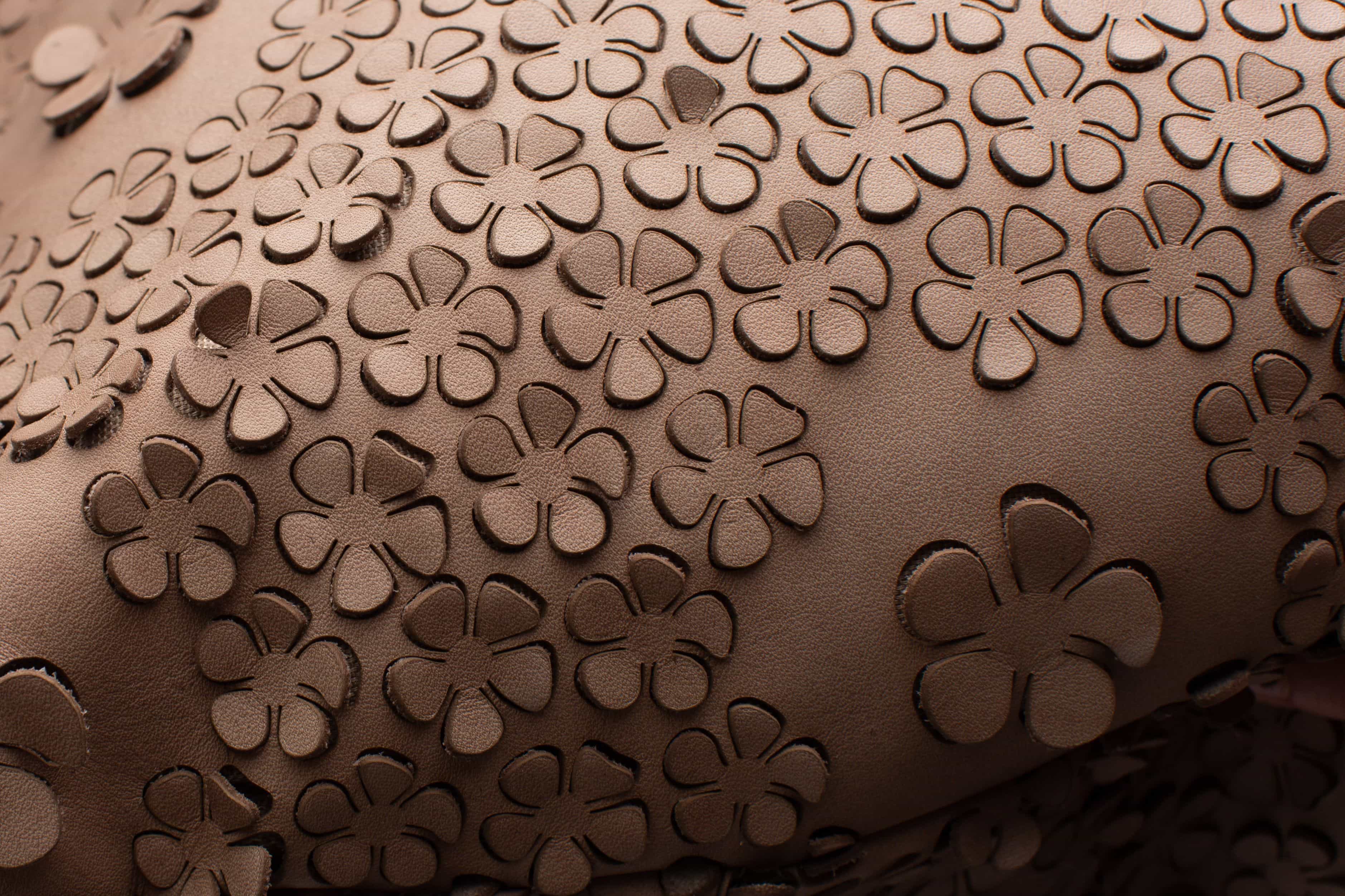 Brown Leather Cushion